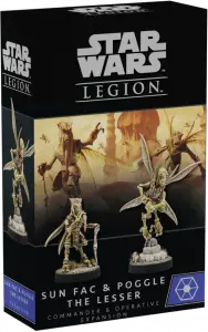 Ilustracja produktu Star Wars Legion: Sun Fac and Poggle the Lesser - Commander and Operative Expansion